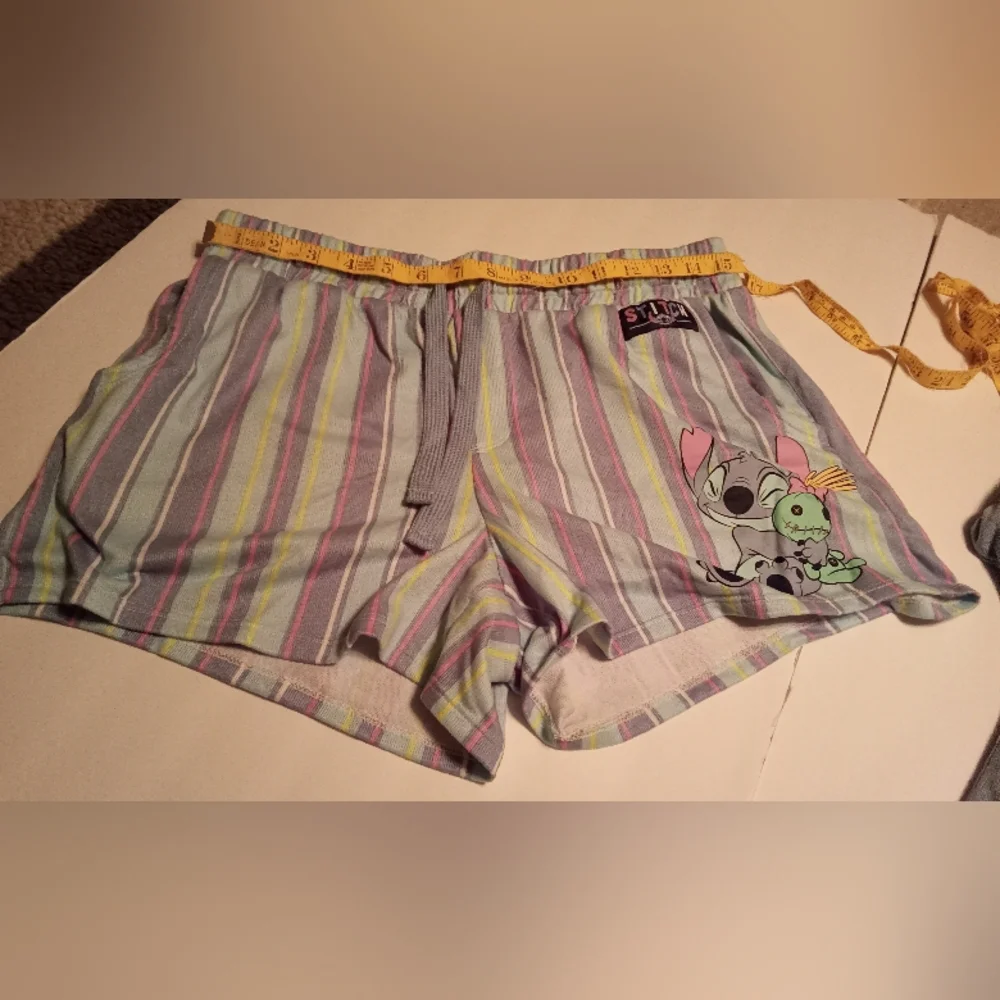 Women's Pajamas Bottoms Gray and Multicolor - Picture 2 of 14